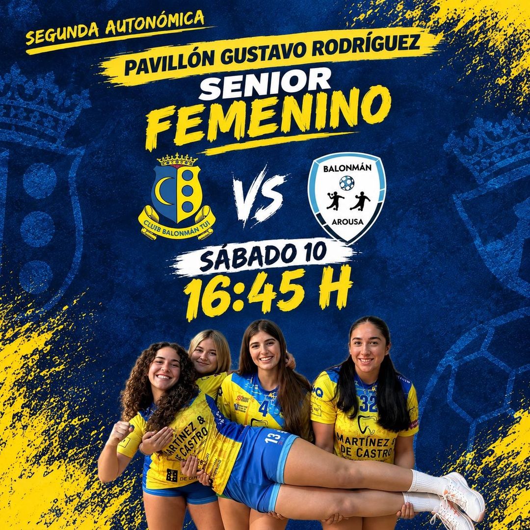 Jugadoras del senior femenino del BM Tui